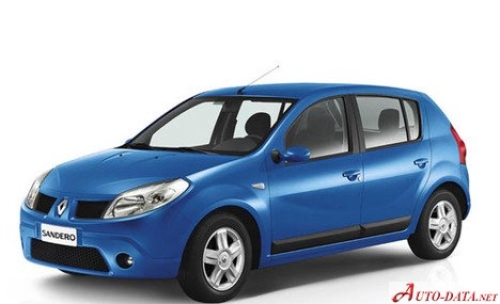 Renault Sandero 2007 1.4i (75 CV) Renault Sandero 2007 1.4i (75 CV)