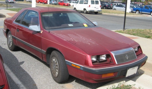 Chrysler LE Baron Coupe 1986