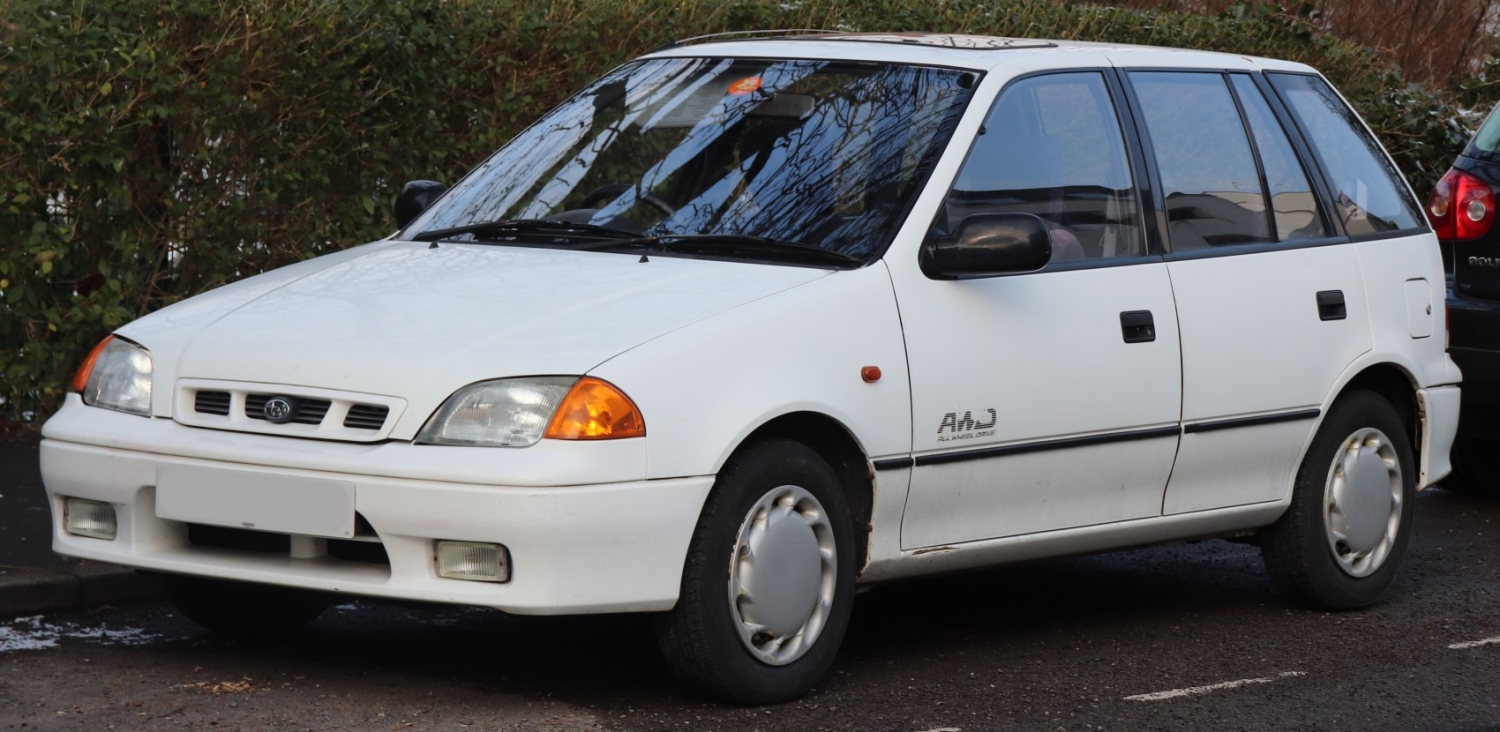 Subaru Justy 2 JMAMS 1995 1.3 i 4x4 (5 dr) (68 PS) Subaru Justy 2 JMAMS 1995 1.3 i 4x4 (5 dr) (68 PS)
