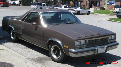 Chevrolet Malibu El Camino Sedan Pickup 1981