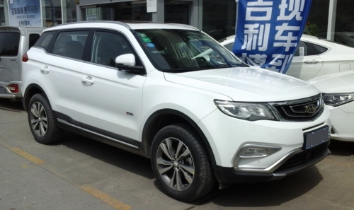 Geely X7 Sport 2016