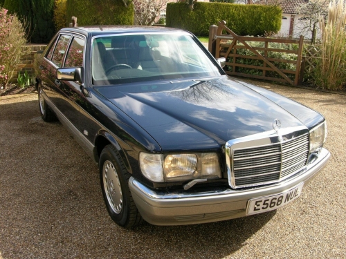 Mercedes-Benz S-class SEL V126 1985