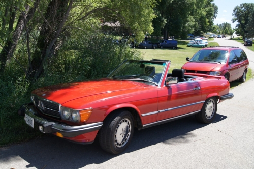 Mercedes-Benz SL R107 1985