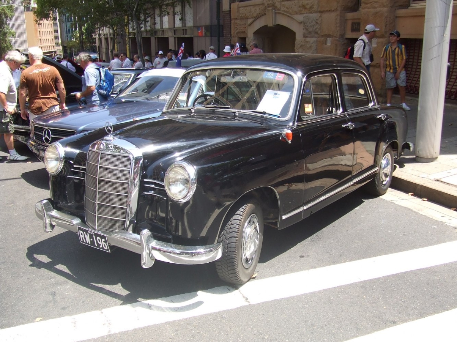 Mercedes-Benz W121 Sedan 1958 190 D (50 Hp) Mercedes-Benz W121 Sedan 1958 190 D (50 Hp)