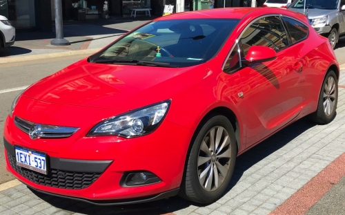 Holden Astra PJ 2015