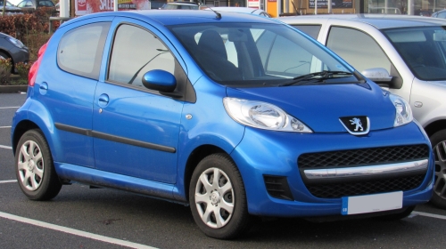 Peugeot 107 Phase II 5-door 2010