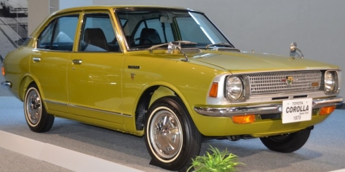Toyota Corolla II 4-door sedan E20 1970