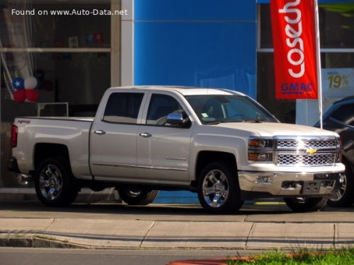 Chevrolet Silverado HD III K2XX Crew Cab Standard Box 2015