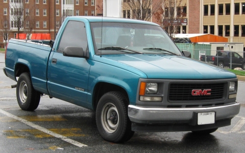 GMC Sierra I GMT400 Regular cab SWB Wideside 1988