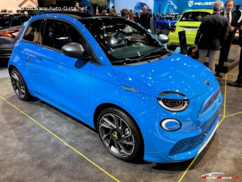 Abarth 500e Cabriolet 2023 42 kWh (155 hk) Electric Abarth 500e Cabriolet 2023 42 kWh (155 hk) Electric
