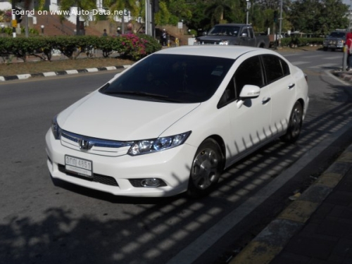 Honda 205 9 Sedan 2012 1.5 (110 hk) Hybrid e-CVT Honda 205 9 Sedan 2012 1.5 (110 hk) Hybrid e-CVT