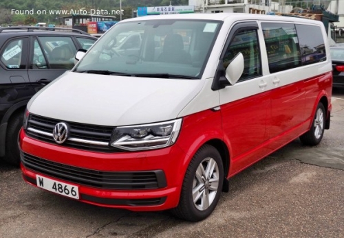 Volkswagen Transporter T6 Kombi 2015 2.0 TDI (150 PS) 4MOTION DSG L2H2 Volkswagen Transporter T6 Kombi 2015 2.0 TDI (150 PS) 4MOTION DSG L2H2