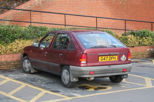 Vauxhall Astra Mk II CC 1988