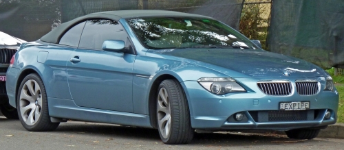 BMW 6 Series Convertible E64 2003