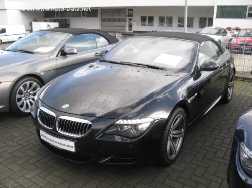 BMW M6 Convertible E64 LCI 2007